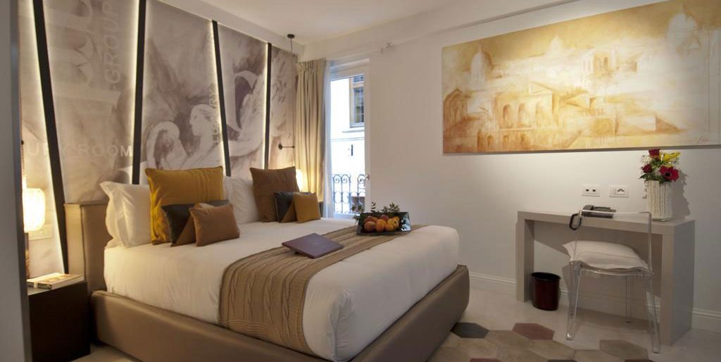 Camera quadrupla con terrazza BDB Luxury Rooms Navona Angeli